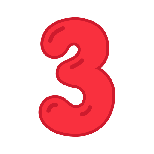 Three / 三